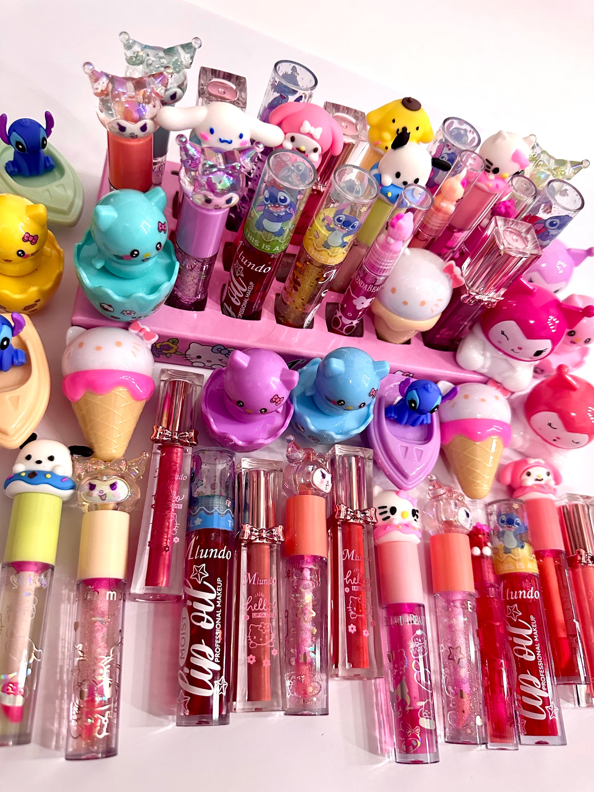 Lip gloss y lip balms