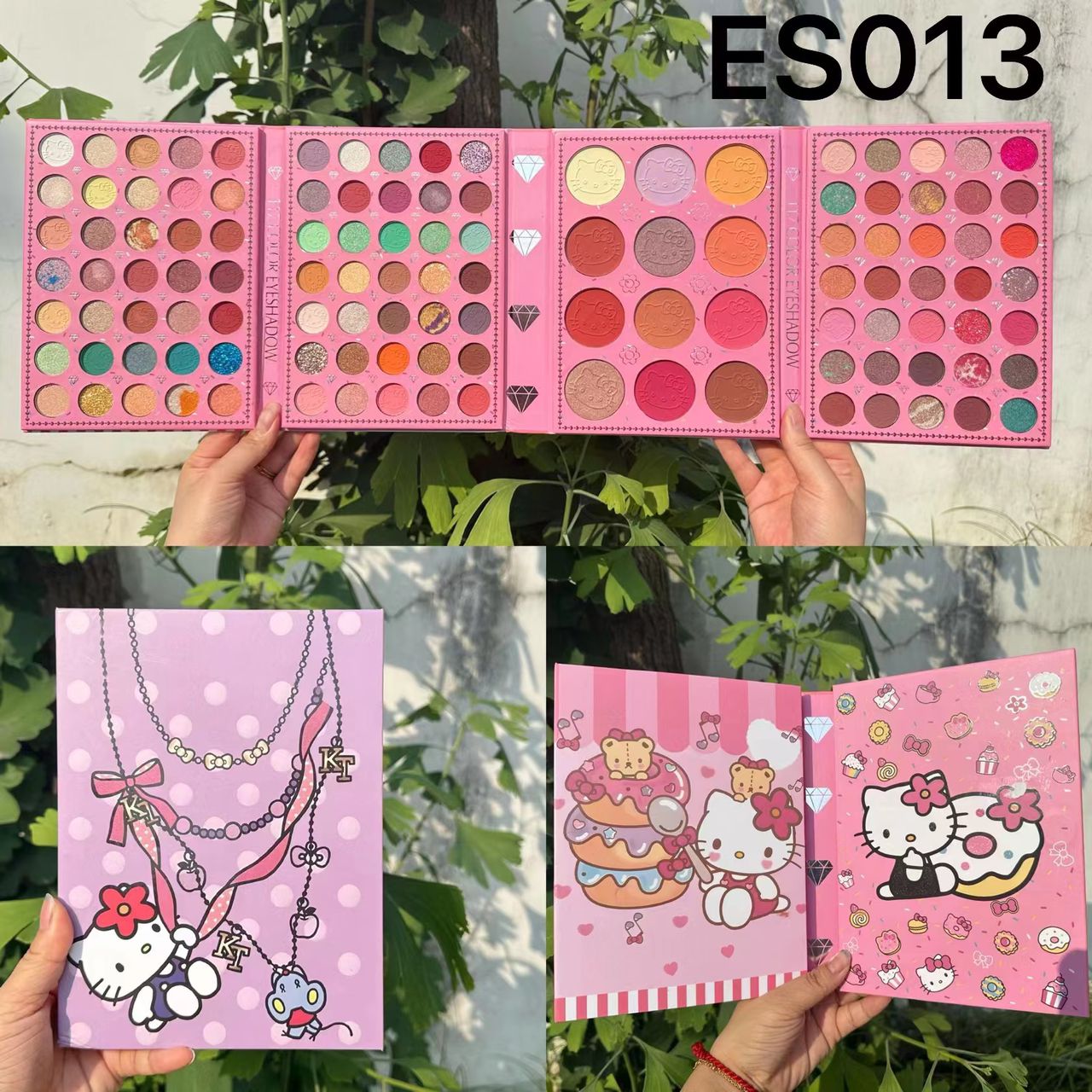 Paleta de sombras hello kitty