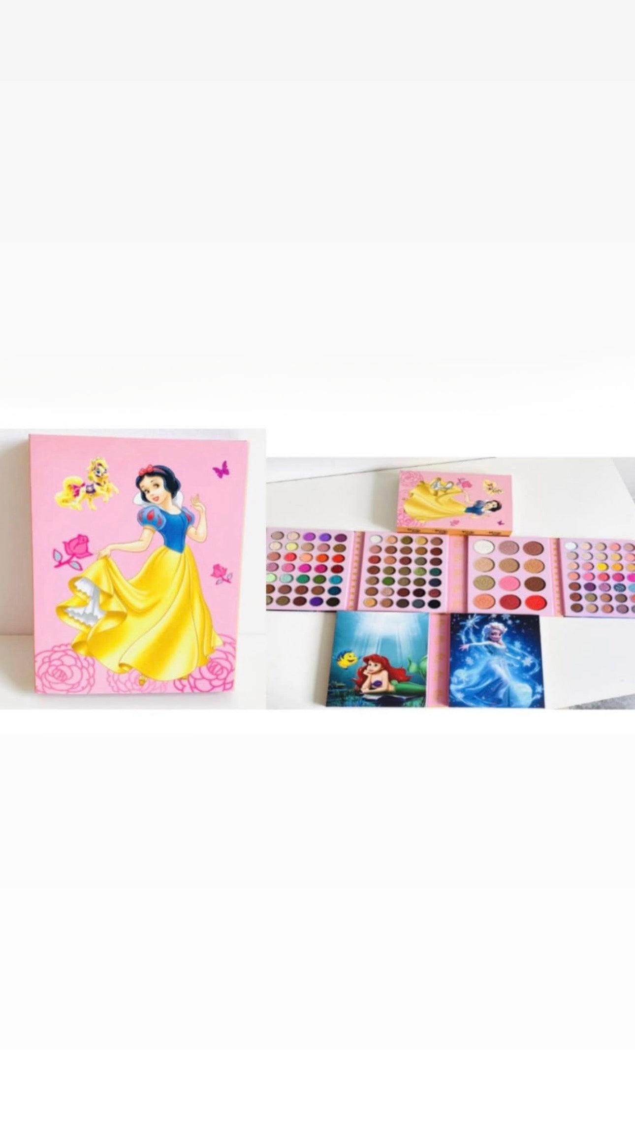 Paleta de sombras princesas de Disney